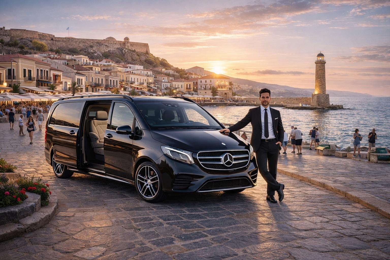 Kaffatos VIP Transfers Crete 2026: Best Private Transfers in Rethymno